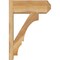 Ekena Millwork Balboa Rough Sawn Craftsman Outlooker, Western Red Cedar, 8"W x 20"D x 28"H OUT08X20X28BOA04RWR - alternate 4